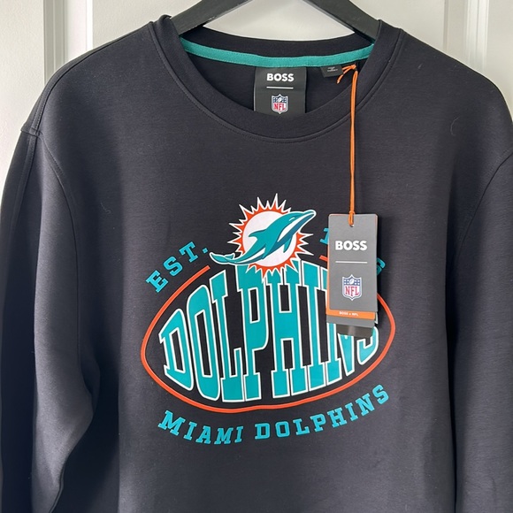 BOSS X NFL COTTON-BLEND SWEATSHIRT - Picture 4 of 10